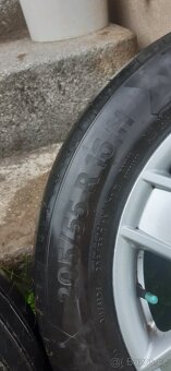 Orig. ALU kola R16 5x100 VW Golf IV, Bora,... - 4