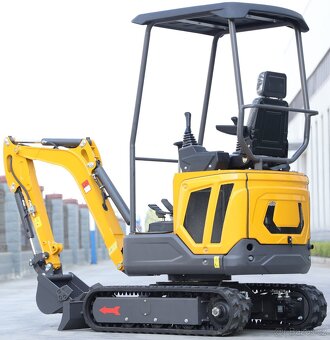 Minibagr 1,6t – Laidong 16 kW, pouze vyzkoušený 2 mth - 4