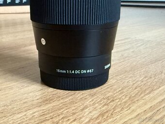 Sigma 16mm F1.4 DC DN (Sony E) + K&F Concept Variable ND ND2 - 4