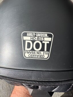 Harley Davidson helma otevřena vel. L - 4