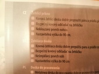 Žehlící prkno 110 x 30 cm - 4