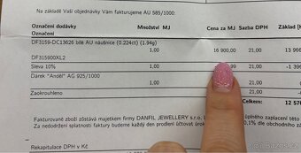 Zlaté briliantové náušnice - 4