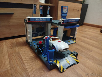 Autíčko, servis, mycí linka - 4