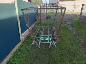 Zahradní dvoukolový vozík- úprava na seno - 4