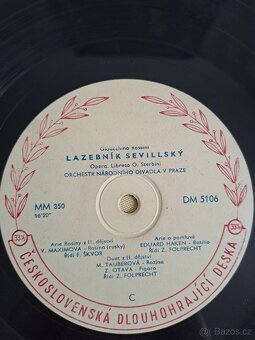 stará deska Semiramis, Lazebník sevilský, - 4