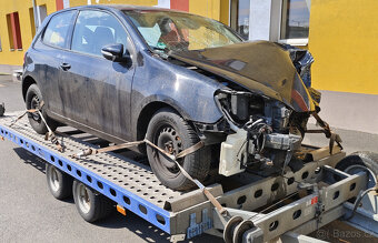 Bouraný VW Golf 6 motor 1.4i 59kw r.v 2009 - 4