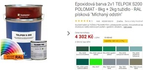 Antikorozní epoxidová barva - 4