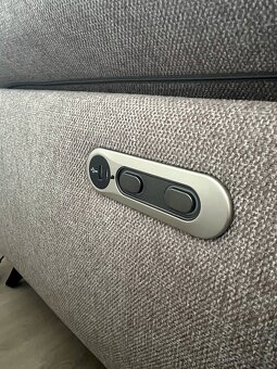 Sedací souprava - gauč - (el. polohy, nabíjení usb/c) - 4