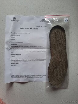 MEDICOVI - ortopedické vložky do bot A40, vel.39 - 4