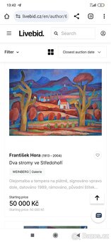 František Hora - Krajina - obraz - 4