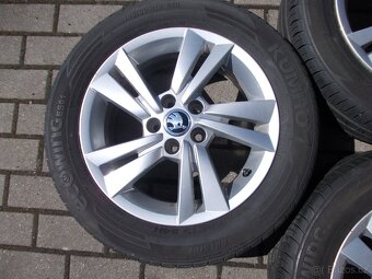 5x100 R15 orig ŠKODA s PNEU 185/60R15 - 4