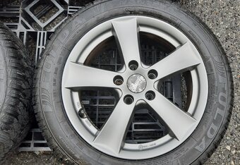grafitova alu kol R16 Seat Audi Skoda VW zimni pneu - 4