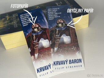 Zaklínač - Witcher - Hlavní postacy -Knižní záložky - 4