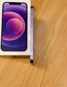 iPhone 12 Purple BATERIE 100% TOP - 4