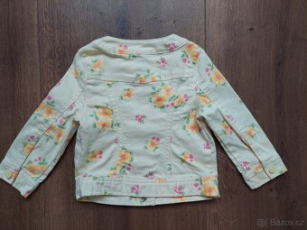 Benetton dívčí riflová bundička, vel. 82 - 4