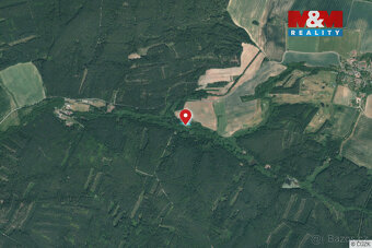 Prodej lesa, 1547 m², Jesenice - 4