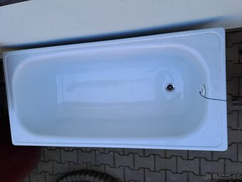 Smaltovaná plechová vana - 4