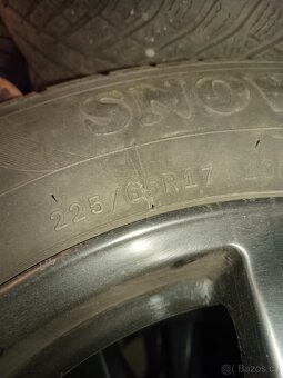 Alu kola 5x114,3 . Rozměry 225/65/17 - 4