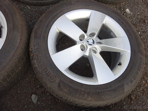 Alu kola Škoda Karoq 225/55/17 zimní - 4