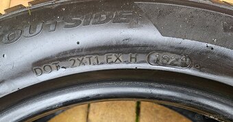 2x 215/55/R17 98V, zimní pneumatiky Hankook - 4