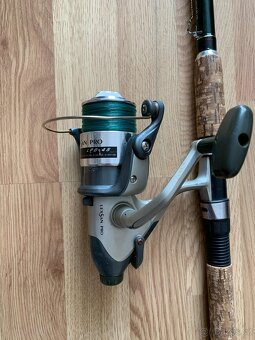 Kaprové pruty značky SPRO a CORMORAN s navijákem + swinger - 4