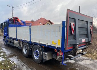MAN TGS 26.320 - 6x2 - Valník + HR-PALFINGER PK 12.501 SLD - 4
