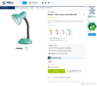 Stolní lampa - 4