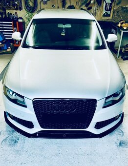 LIPKO LIPO SPOJLER AUDI A4 B8 B8.5 POD PREDNY NARAZNIK - 4