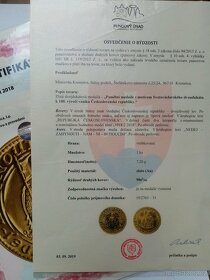 Svatováclavský 2 dukát s puncem 2018 - 4