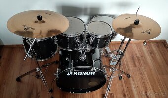 Prodám bicí Sonor AQX stage- komplet, zár.2roky - 4