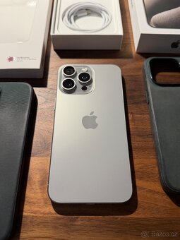 Apple iPhone 15 Pro Max 256GB Titanium. Příslušenství Záruka - 4