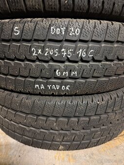 2x Zimni pneu r16 205/75/16C - 4