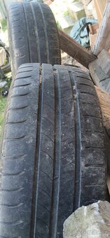 Alu kola peugeot, vel.16, 5x108 letní pneu - 4