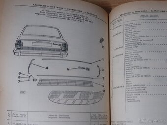 ŠKODA 120 GLS, 120 LS, ŠKODA 105 L - KATALOG DÍLŮ 1977-78, 3 - 4