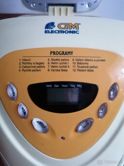 Domácí pekárna GM Electronic BM 103 - 4