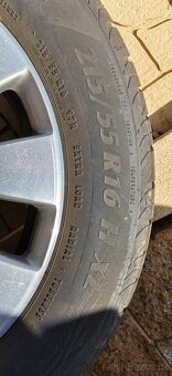 Alu kola 5x112 včetně pneu 215x55x16 letní - 4