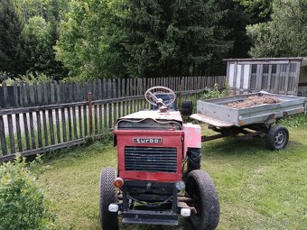 Traktor domácí výroby motor Škoda - 4