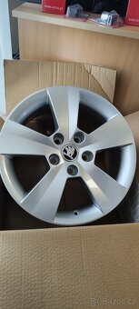 Nové orig. ALU disky ŠKODA SUPERB 3, 5x112 6,5x112 - 4