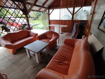 Sedací souprava ekokůže 3,2,1 - 4