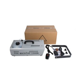 SHEHDS Výrobník mlhy 1500W na dálkové ovládání - 4