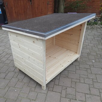 Přístřešek pro psa PALUBKY (síly 1,5 cm), 6 velikostí - 4