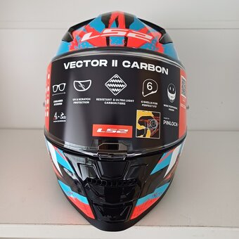 Silniční přilba Ls2 Vector II Carbon - 4
