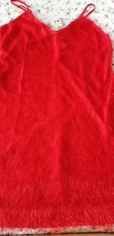 Parádní červené šaty vel. 40/42. - 4