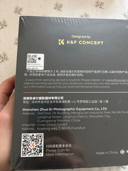 K&F Concept X PRO čtvercový filtr Holder System - 4