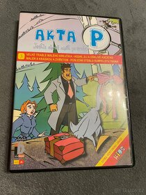 3 ks DVD Kreslené detektivní pohádky Akta P - 4