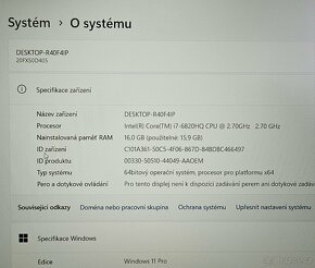 Lenovo T460p/ i7 / 16 Gb RAM /500 GB SSD/ WIN 11 PRO - 4