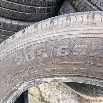 ETNÍ PNEU GOODYEAR 205/65/16C, CENA JE ZA 4 PNEU.INFO POUZE - 4