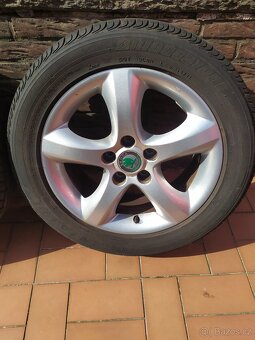 Alu kola 15 " orig Škoda Fabia 5x100 - 4
