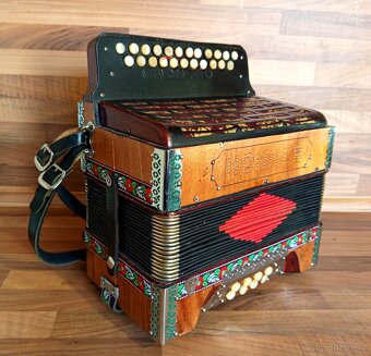 Heligonka (harmonika,akordeon) Hohner - 4