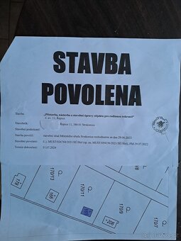 Prodám pozemek s číslem evidenčním - 4
